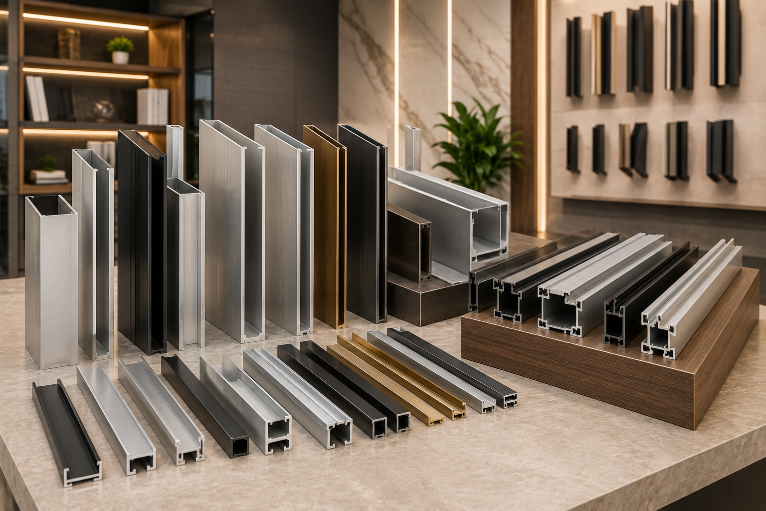 Brushed steel drawer slide hardware