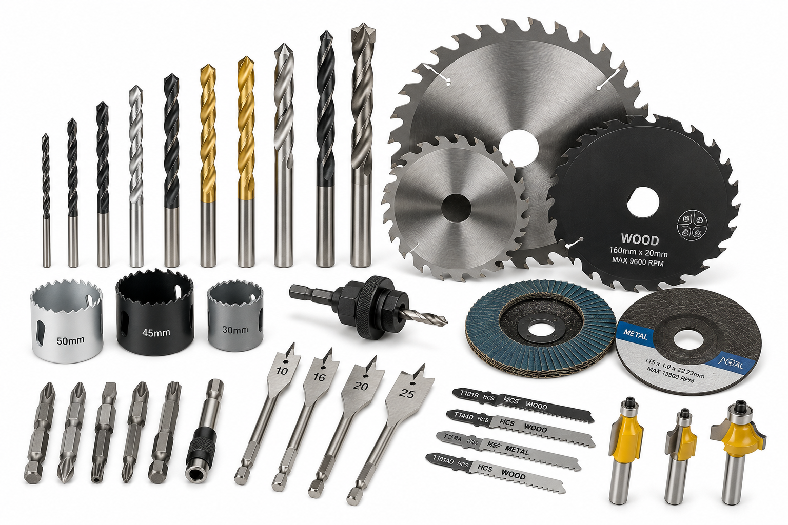 Bits and blades tools