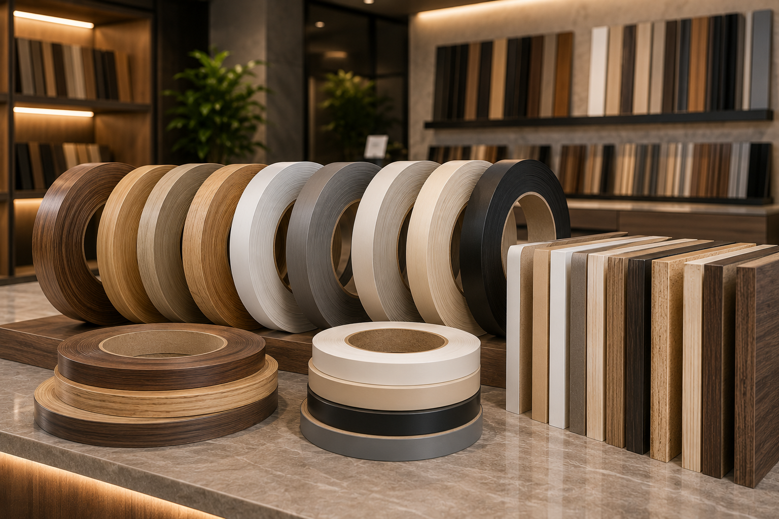 Edge banding tape roll