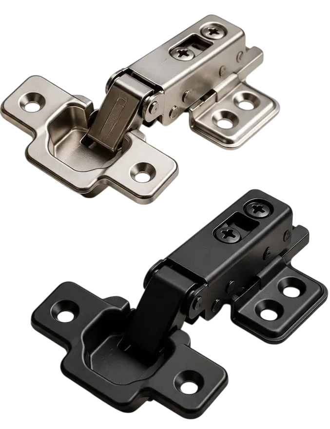 Cabinet hinge fitting